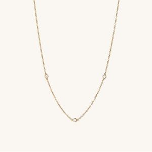 Mejuri Satellite Necklace - Gold